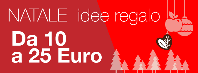 Natale idee regalo da 10 a 25 euro