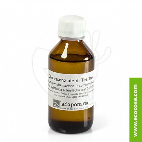 La Saponaria - Olio essenziale di Tea Tree 100 ml La Saponaria - Olio essenziale di Tea Tree 100 ml
