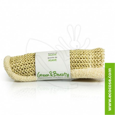 Greenatural - Guanto esfoliante in Agave e Cotone