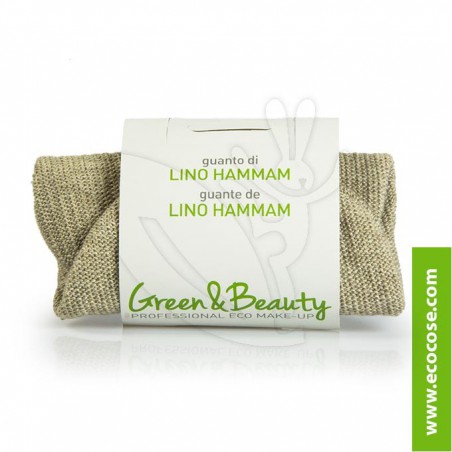 Greenatural - Guanto in lino Hammam