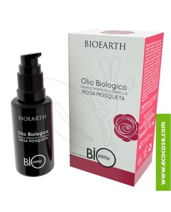 Bioearth - Bioprotettiva - Olio biologico crudo di Rosa Mosqueta