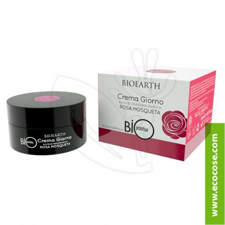 Bioearth - Bioprotettiva - Crema Giorno all'olio crudo di Rosa Mosqueta Bio Bioearth - Bioprotettiva - Crema Giorno all'olio crudo di Rosa Mosqueta Bio
