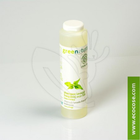 Greenatural - Shampoo lavaggi frequenti Lino e Ortica 250 ml