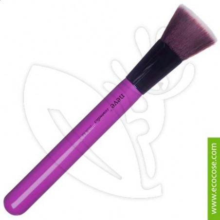Neve Cosmetics - Pennello "Purple Flat" Glossy Artist