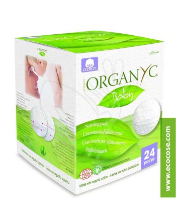 Organyc - Coppette per Allattamento in Cotone Bio