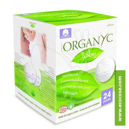 Organyc - Coppette per Allattamento in Cotone Bio