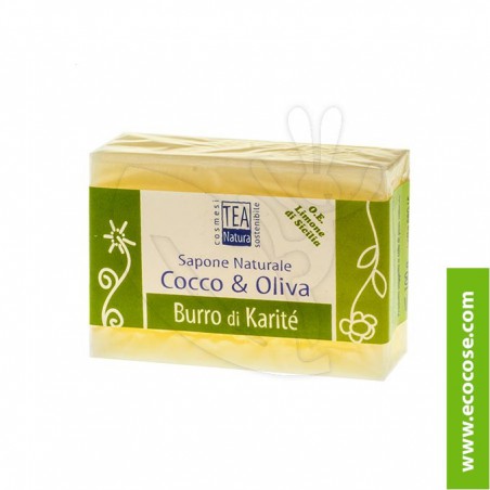 Tea Natura - Sapone naturale Cocco e Oliva con Karité Tea Natura - Sapone naturale Cocco e Oliva con Karité