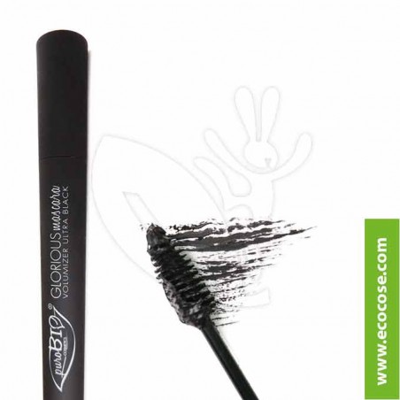 PuroBIO Cosmetics - Mascara Glorious Biologico 01 Nero