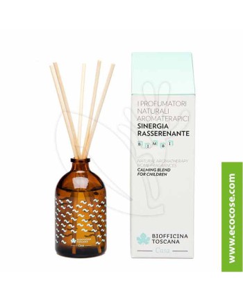 Biofficina Toscana - Profumatore naturale aromaterapico – Sinergia rasserenante Bimbi