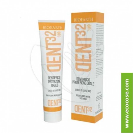 Bioearth DENT32 - Dentifricio Protezione Orale Aroma Chiodi di Garofano