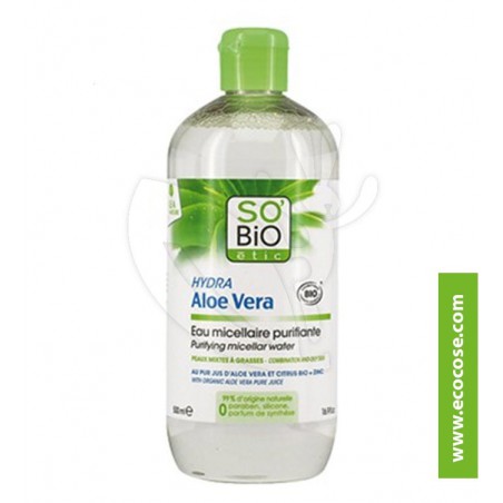 So' Bio Étic - Aloe Vera - Acqua Micellare PURIFICANTE