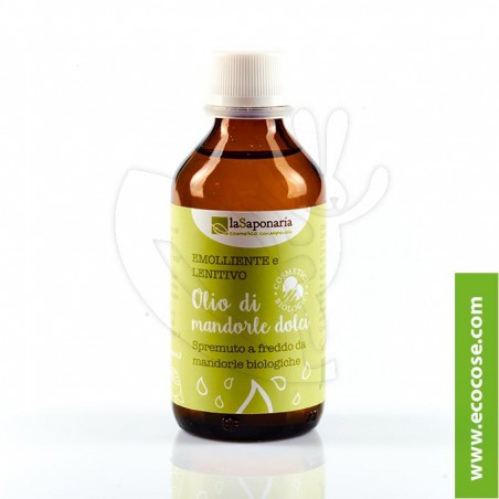 La Saponaria - Olio di Mandorle dolci biologico La Saponaria - Olio di Mandorle dolci biologico