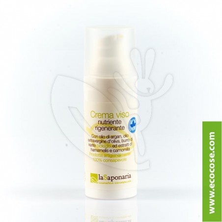 La Saponaria - Crema viso nutriente rigenerante