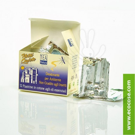 Tea Natura - Piastrine deodoranti ambiente antizanzare e insetti "Notti quiete"