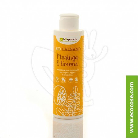 La Saponaria - Bio Balsamo capelli Moringa e Limone - VOLUMIZZANTE