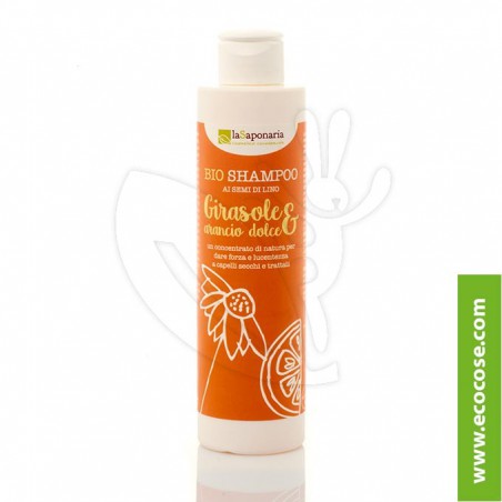 La Saponaria - Shampoo girasole e arancio dolce - capelli secchi La Saponaria - Shampoo girasole e arancio dolce - capelli secchi