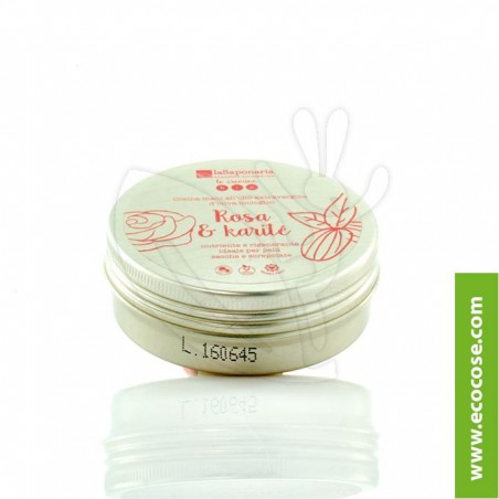 La Saponaria - Crema mani rosa e karité