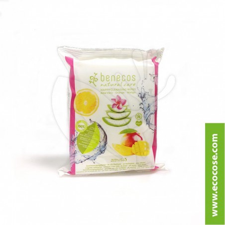 Benecos Natural Care - Salviette pulizia viso biodegradabili