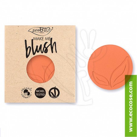 PuroBIO Cosmetics - Blush 04 Mattone Matte - REFILL PuroBIO Cosmetics - Blush 04 Mattone Matte - REFILL