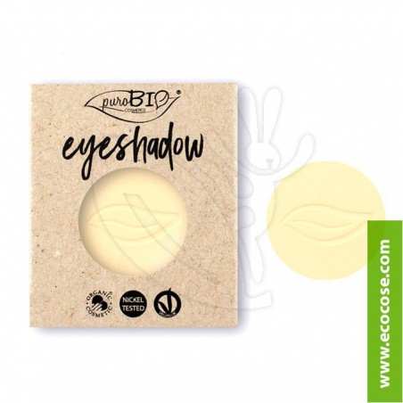 PuroBIO Cosmetics - Ombretto in cialda 11 Giallo banana - REFILL  PuroBIO Cosmetics - Ombretto in cialda 11 Giallo banana - REFILL