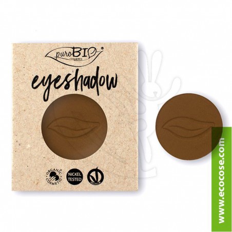 PuroBIO Cosmetics - Ombretto in cialda 14 Marrone freddo - Cold Brown - REFILL PuroBIO Cosmetics - Ombretto in cialda 14 Marrone freddo - Cold Brown - REFILL