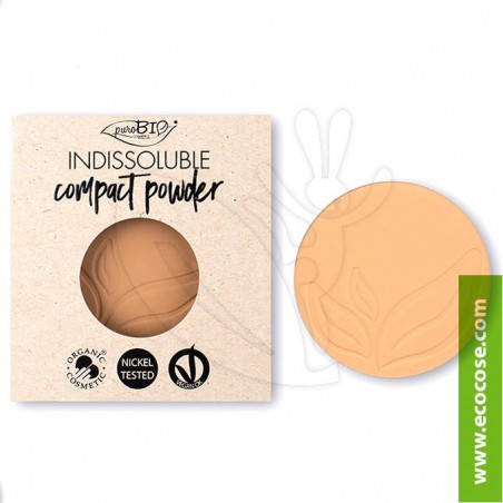 PuroBIO Cosmetics - Cipria Indissolubile Biologica 04 - REFILL PuroBIO Cosmetics - Cipria Indissolubile Biologica 04 - REFILL