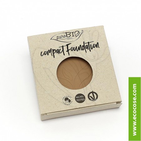 PuroBIO Cosmetics - Fondotinta compatto 04 - REFILL