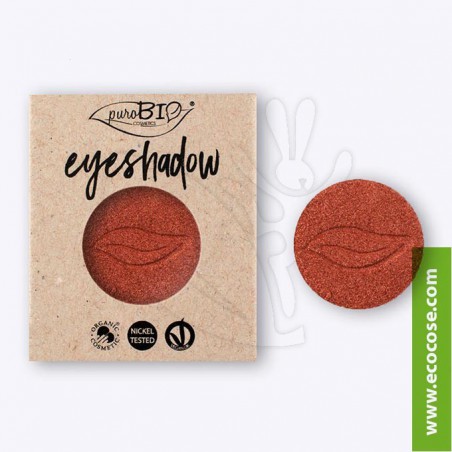 PuroBIO Cosmetics - Ombretto in cialda 21 Rosso rame REFILL