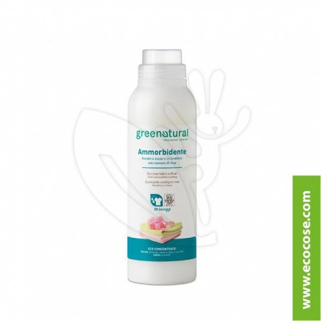 Greenatural - Ammorbidente alla Rosa (senza siliconi!) Greenatural - Ammorbidente alla Rosa (senza siliconi!)