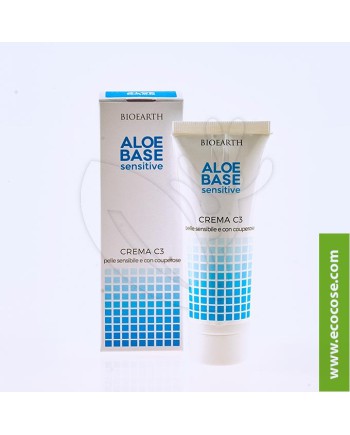 Bioearth - Aloebase Sensitive - Crema C3 - Couperose