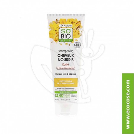 So' Bio Étic - Shampoo nutriente Karité e ceramidi di Argan So' Bio Étic - Shampoo nutriente Karité e ceramidi di Argan
