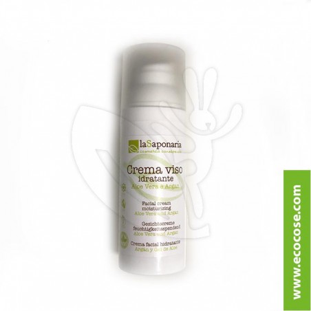 La Saponaria - Crema viso idratante aloe vera e argan La Saponaria - Crema viso idratante aloe vera e argan
