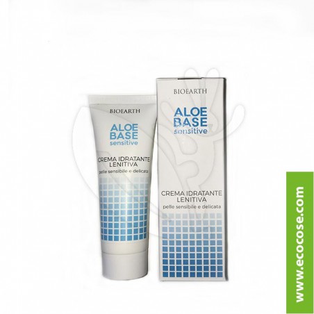 Bioearth - Aloebase Sensitive - Crema viso idratante lenitiva Bioearth - Aloebase Sensitive - Crema viso idratante lenitiva