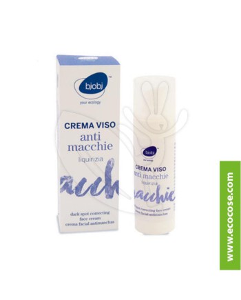 Bjobj - Crema viso anti macchie Liquirizia