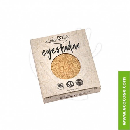 PuroBIO Cosmetics - Ombretto in cialda 24 Oro REFILL