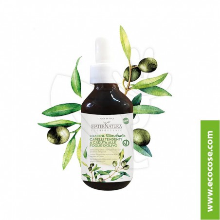 Maternatura - Lozione stimolante capelli tendenti a caduta alle foglie di olivo