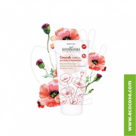 Maternatura - Cowash Capelli ai Fiori di Papavero