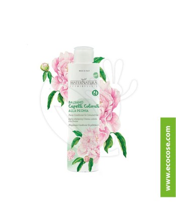 Maternatura - Balsamo Capelli Colorati alla Peonia