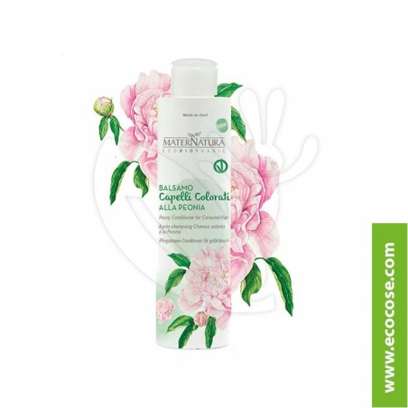 Maternatura - Balsamo Capelli Colorati alla Peonia