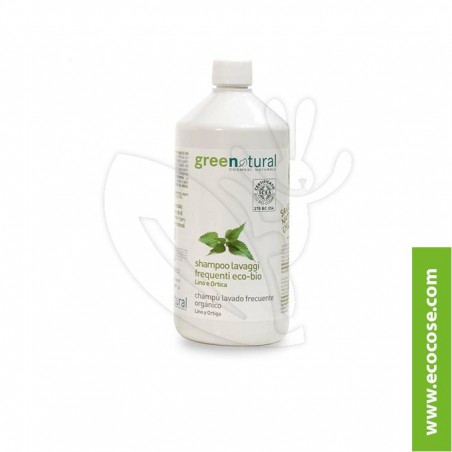 Greenatural - Shampoo lavaggi frequenti Lino e Ortica  RICARICA Greenatural - Shampoo lavaggi frequenti Lino e Ortica  RICARICA