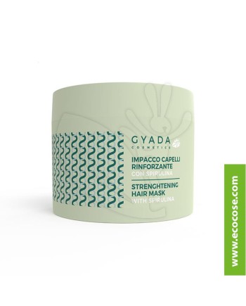 Gyada Cosmetics - Impacco capelli rinforzante alla spirulina