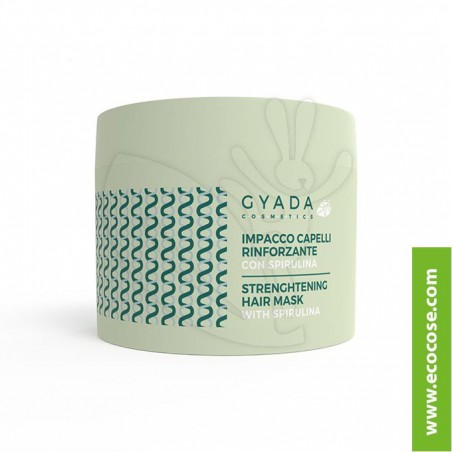 Gyada Cosmetics - Impacco capelli rinforzante alla spirulina