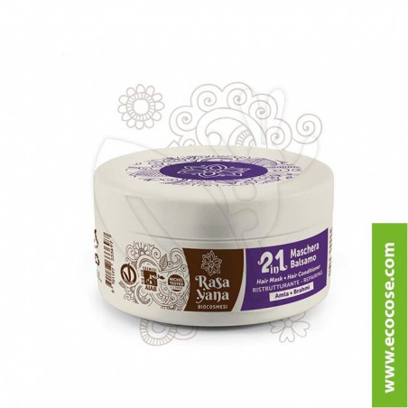 Rasayana BioCosmesi - 2 in 1 Maschera Balsamo Ristrutturante
