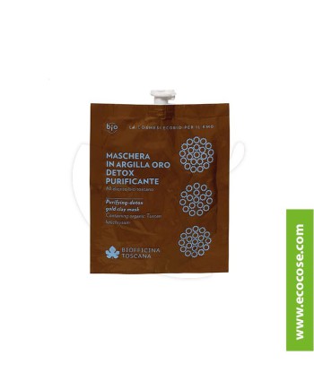 Biofficina Toscana - Maschera in argilla oro detox purificante