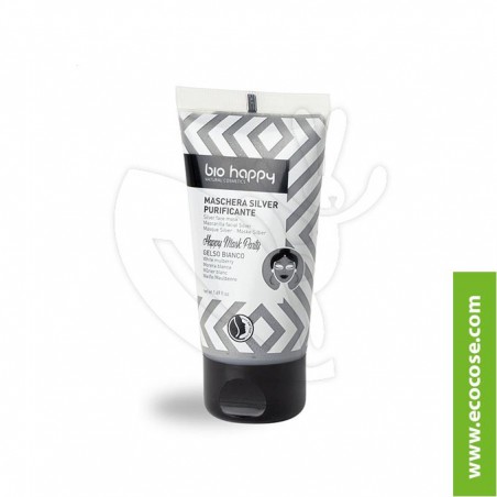 Bio Happy - Maschera Silver Purificante - Gelso Bianco