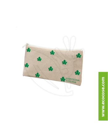 Biofficina Toscana - Trousse con logo verde