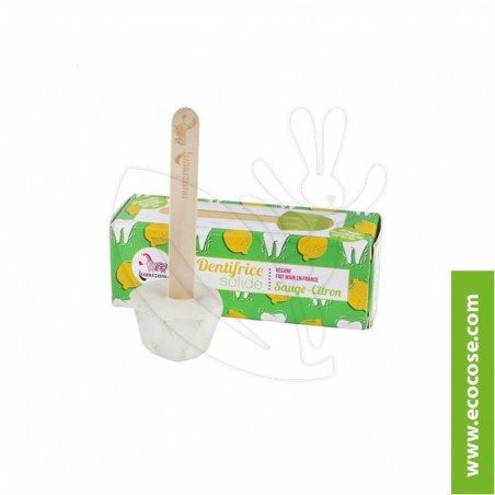 Lamazuna - Dentifricio solido alla salvia e limone