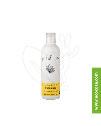 Phitofilos - Shampoo nutriente Argan e Canapa (Gocce d''oro)