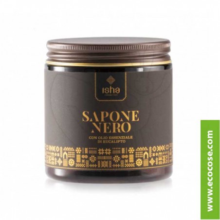 Isha Cosmetics - Sapone Nero Eucalipto 