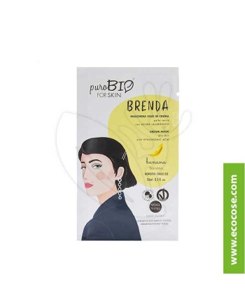 PuroBIO for skin - BRENDA - Maschera viso in crema - 01 Mandorla